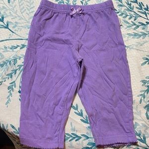 Charming Purple Kids Leggings